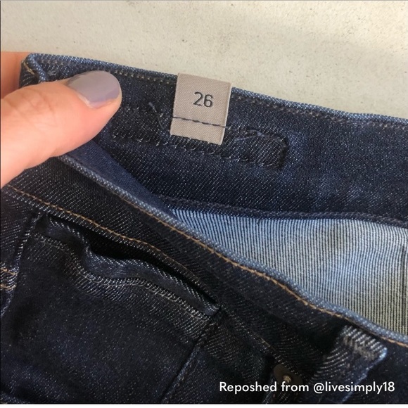 Citizens of Humanity Fleetwood Crop High Rise Flare Jeans Size 26 - Picture 11 of 12